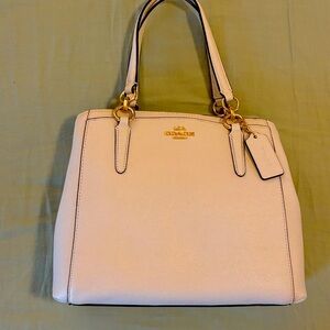 Brand new white Coach handbag